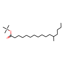 Hexadecanoic acid, 12-methyl, trimethylsilyl ester