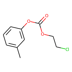 Carbonic acid, 2-chloroethyl 3-methylphenyl ester