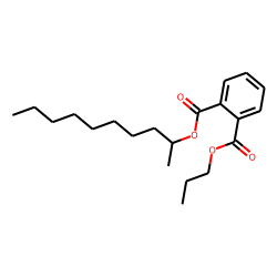 Phthalic acid, dec-2-yl propyl ester
