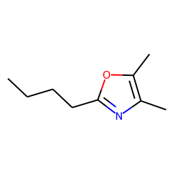 2-Butyl-4,5-dimethyloxazole