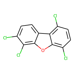 Dibenzofuran, 1,4,6,7-tetrachloro