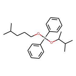 Silane, diphenylisohexyloxy(3-methylbut-2-yloxy)-