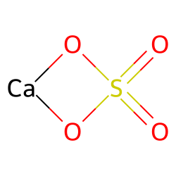 Calcium sulfate, anhydrous