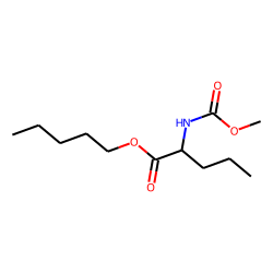 l-Norvaline, N-methoxycarbonyl-, pentyl ester