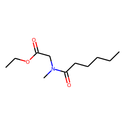 Sarcosine, n-hexanoyl-, ethyl ester