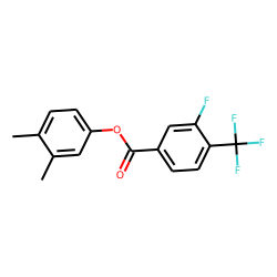 3-Fluoro-4-trifluoromethylbenzoic acid, 3,4-dimethylphenyl ester