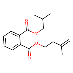 Phthalic acid, isobutyl 3-methylbut-3-enyl ester