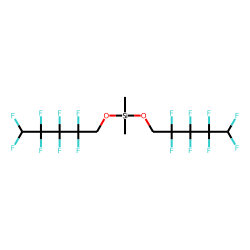 Silane, dimethyldi(2,2,3,3,4,4,5,5-octafluoropentyloxy)-