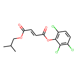 Fumaric acid, isobutyl 2,3,6-trichlorophenyl ester