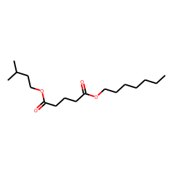 Glutaric acid, heptyl 3-methylbutyl ester