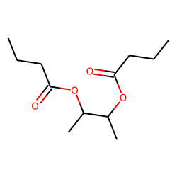 2,3-Butanediol, dibutanoate, meso
