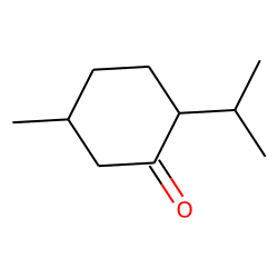Cyclohexanone, 5-methyl-2-(1-methylethyl)-, trans-