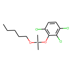 Silane, dimethyl(2,3,6-trichlorophenoxy)pentyloxy-