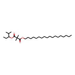 Dimethylmalonic acid, 2-methylpent-3-yl octadecyl ester