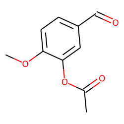 3-Hydroxy-4-methoxybenzaldehyde, acetate