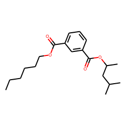Isophthalic acid, hexyl 4-methylpent-2-yl ester