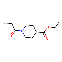 Isonipecotic acid, N-(bromoacetyl)-, ethyl ester