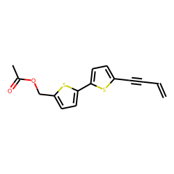 5-Methylaceto-5'-(3-buten-1-ynyl)-2,2'-bithienyl