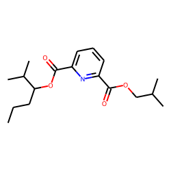 2,6-Pyridinedicarboxylic acid, isobutyl 2-methylhex-3-yl ester
