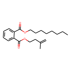 Phthalic acid, 3-methylbut-3-enyl octyl ester