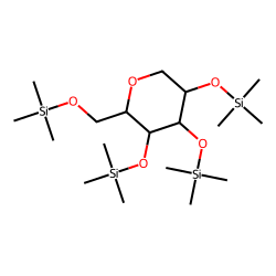 «alpha»-D(-)-Tagatose, pyranose, TMS