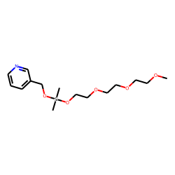 3-(3,3-Dimethyl-2,4,7,10,13-pentaoxa-3-silatetradec-1-yl)pyridine