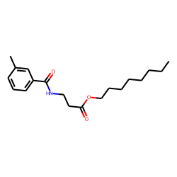 «beta»-Alanine, N-(3-methylbenzoyl)-, octyl ester