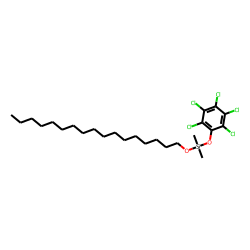 Silane, dimethyl(pentachlorophenoxy)heptadecyloxy-