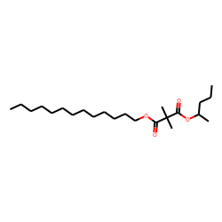 Dimethylmalonic acid, 2-pentyl tridecyl ester