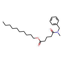 Glutaric acid, monoamide, N-methyl-N-benzyl-, decyl ester