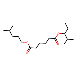 Adipic acid, isohexyl 2-methylpent-3-yl ester
