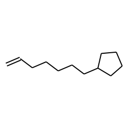6-Heptenylcyclopentane