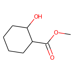 Cyclohexanecarboxylic acid, 2-hydroxy-, methyl ester