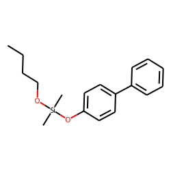 Silane, dimethyl(4-phenylphenoxy)butoxy-