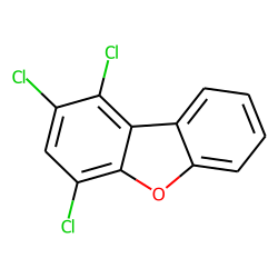 Dibenzofuran, 1,2,4-trichloro