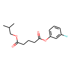 Glutaric acid, 3-fluorophenyl isobutyl ester