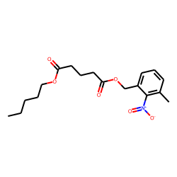 Glutaric acid, 3-methyl-2-nitrobenzyl pentyl ester