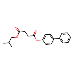 Succinic acid, 4-biphenyl isobutyl ester