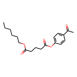 Glutaric acid, 4-acetylphenyl hexyl ester