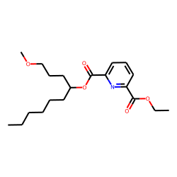 2,6-Pyridinedicarboxylic acid, ethyl 1-methoxydec-4-yl ester