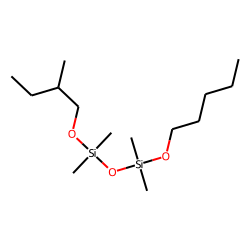 Silane, dimethyl(dimethyl(2-methylbutoxy)silyloxy)pentyloxy-
