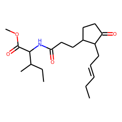 Homojasmonic acid, Ile conjugate, methyl ester