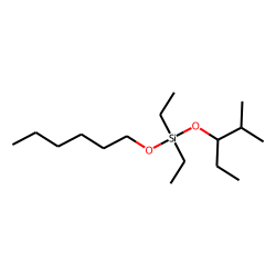 Silane, diethylhexyloxy(2-methylpent-3-yloxy)-