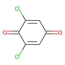 2,5-Cyclohexadiene-1,4-dione, 2,6-dichloro-