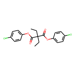 Diethylmalonic acid, di(4-chlorophenyl) ester
