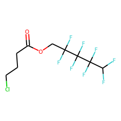 4-Chlorobutyric acid, 2,2,3,3,4,4,5,5-octafluoropentyl ester