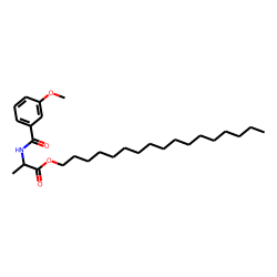 D-Alanine, N-(3-anisoyl)-, heptadecyl ester