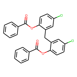 Dichlorphen, O,O'-dibenzoyl-