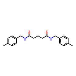 Glutaric acid, diamide, N,N'-bis-(4-methylbenzyl)-