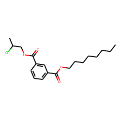 Isophthalic acid, 2-chloropropyl octyl ester